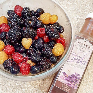 Gluten free keto paleo vegan salad dressing lavender grape seed oil marinade food